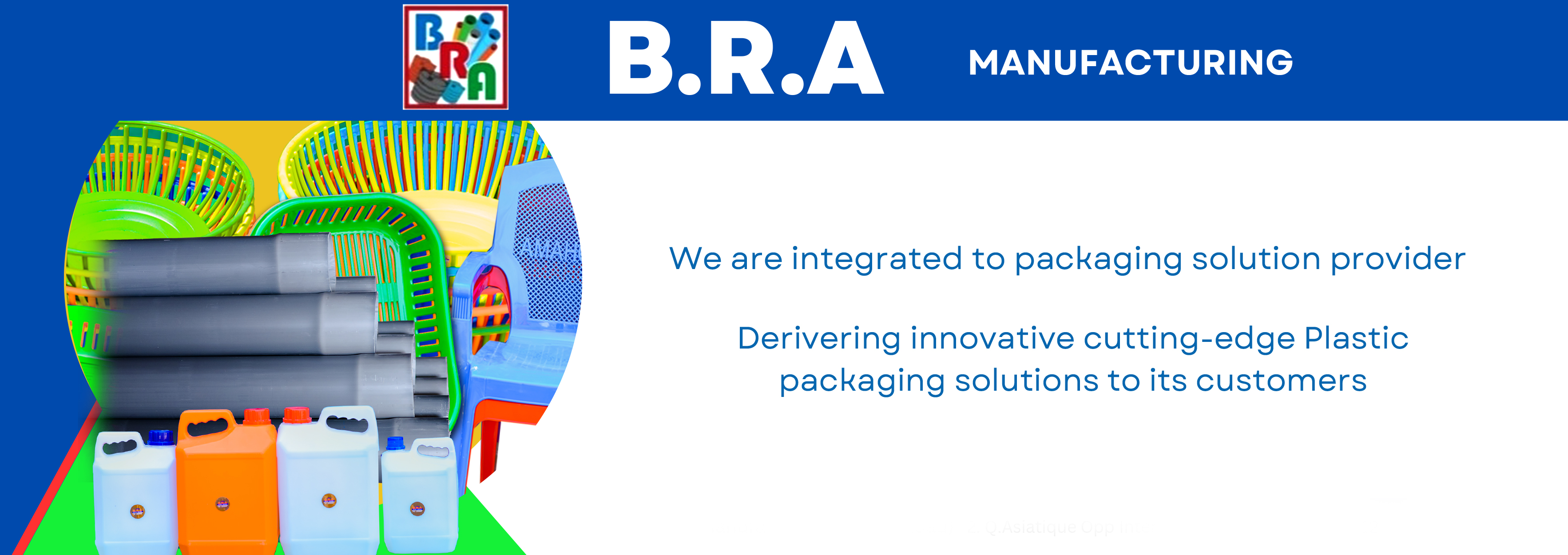 Plastic products for a sustainable future